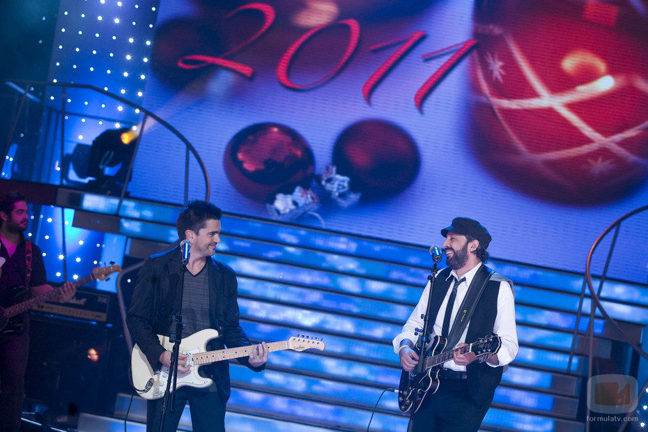 Juanes y Juan Luis Guerra, en La 1