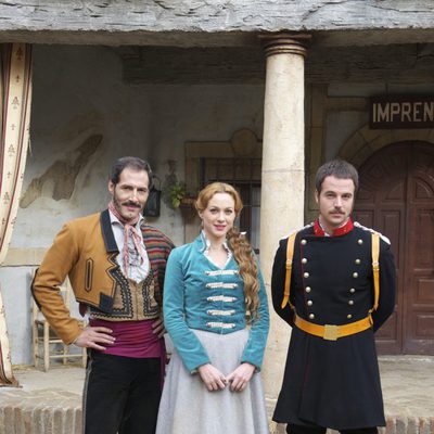 Manuel Bandera, Marta Hazas y Carles Francino