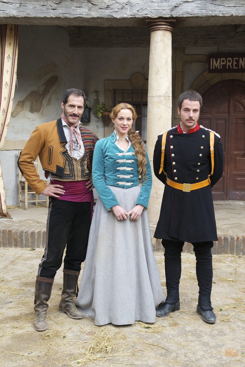 Manuel Bandera, Marta Hazas y Carles Francino