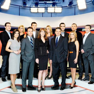 Rostros de los servicios informativos de Antena 3