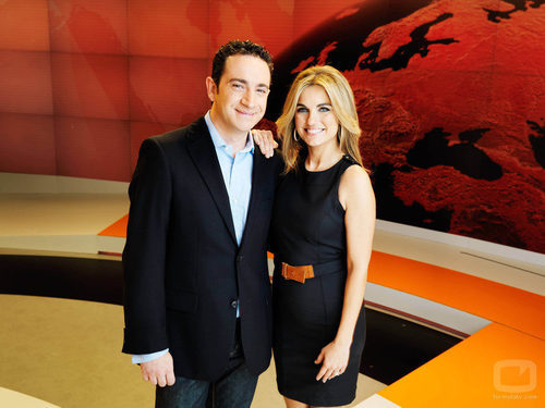 Óscar Castellanos  y Lourdes Maldonado