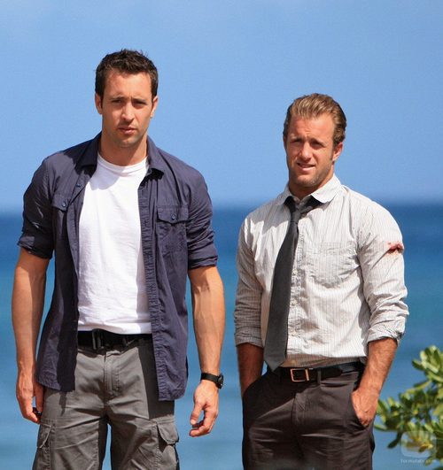 Alex O'Loughlin y Scott Caan en 'Hawaii 5.0'