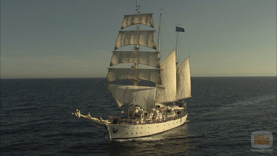 El Estrella Polar, goleta en la que vivirán los protagonistas de 'El barco'