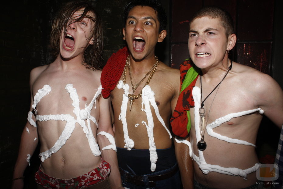 Los chicos de 'Skins' USA