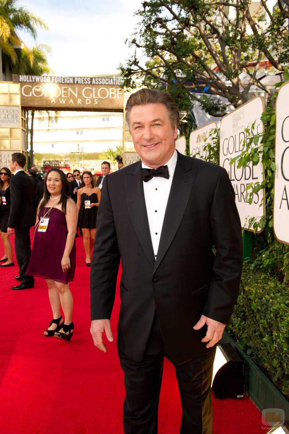 Alec Baldwin en los Globos de Oro 2011