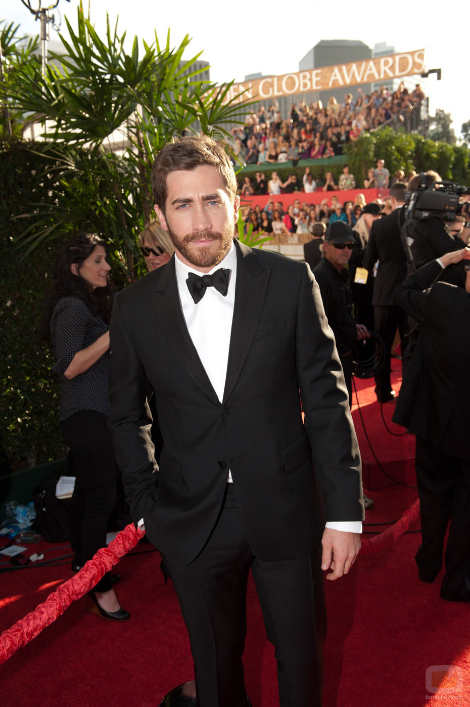 Jake Gyllenhaal en los Globos de Oro 2011