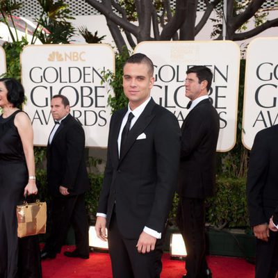 Mark Salling en los Globos de Oro 2011