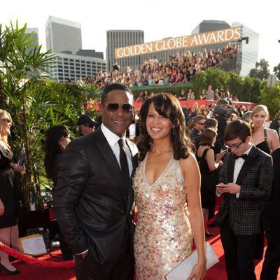 Blair Underwood en los Globos de Oro 2011