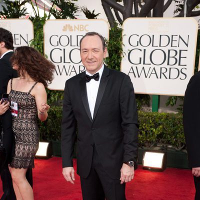 Kevin Spacey en los Globos de Oro 2011