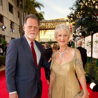 Helen Mirren en los Globos de Oro 2011