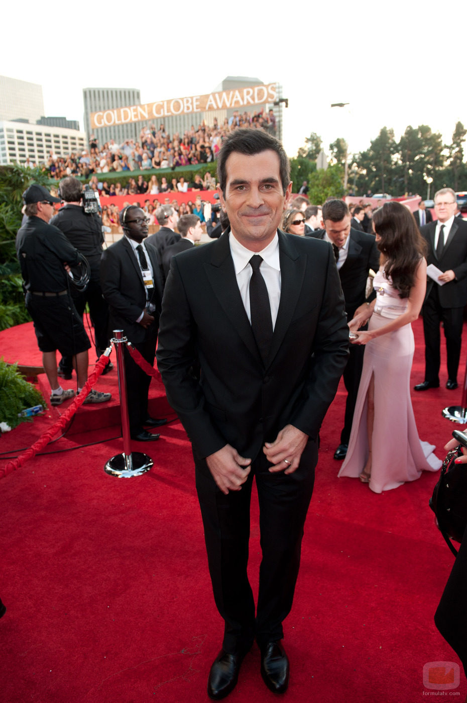 Ty Burrell en los Globos de Oro 2011