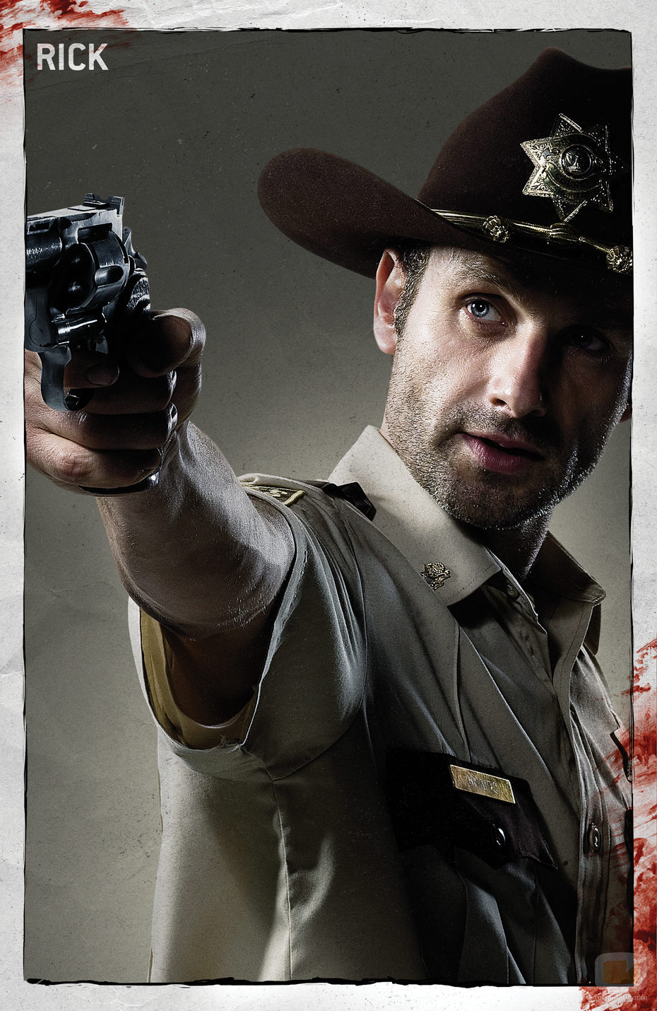 Andrew Lincoln es Rick Grimes en 'The Walking Dead'