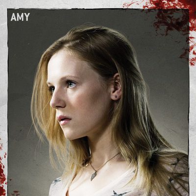Emma Bell es Amy en 'The Walking Dead'