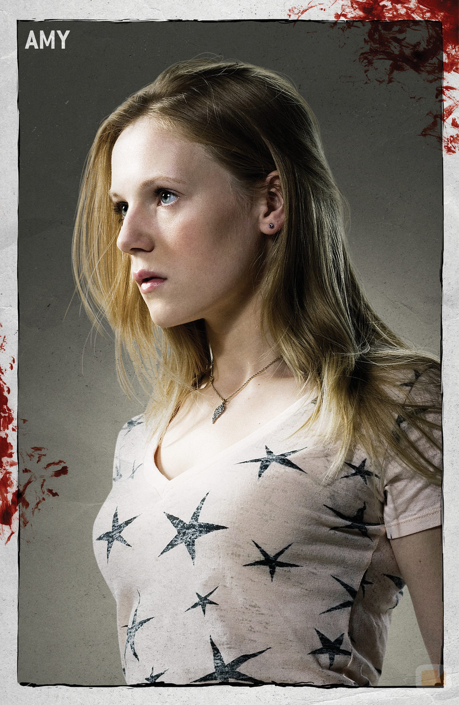 Emma Bell es Amy en 'The Walking Dead'