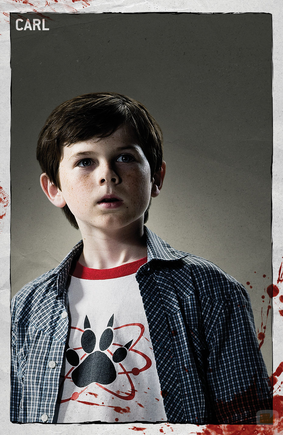 Chandler Riggs es Carl Grimes en 'The Walking Dead'