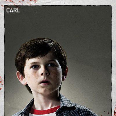 Chandler Riggs es Carl Grimes en 'The Walking Dead'