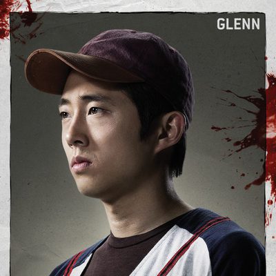 Steven Yeun es Glenn en 'The Walking Dead'