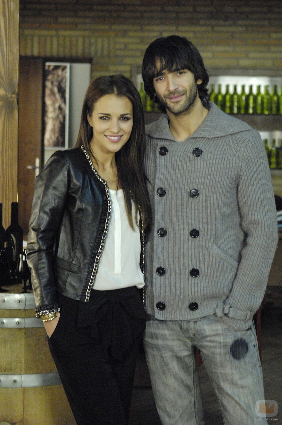 Paula Echevarria y Aitor Luna, protagonistas de 'Gran reserva'