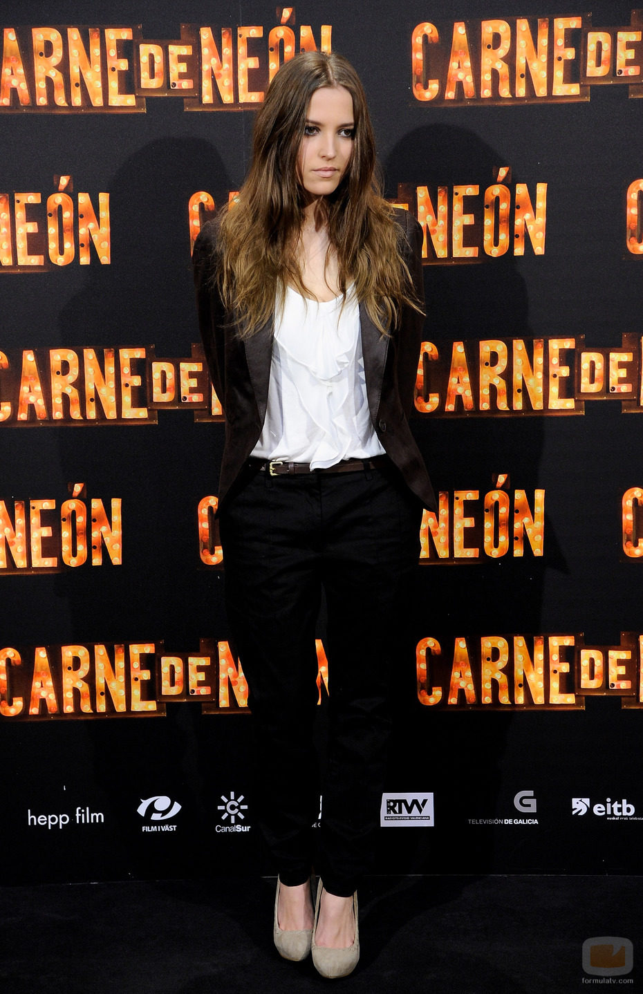 Ana Fernández acudió al estreno de "Carne de neón"