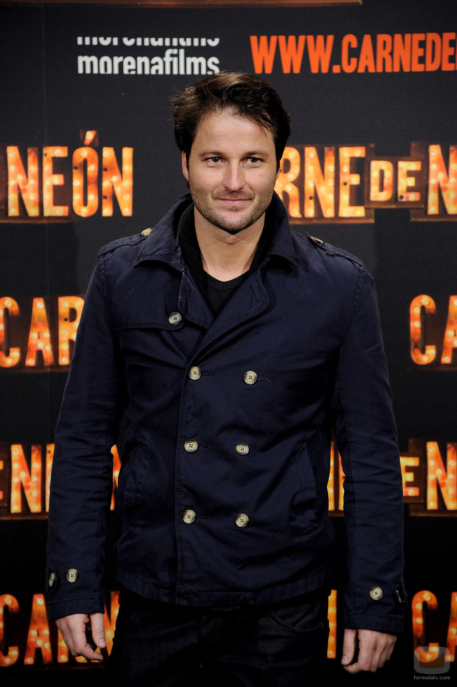 Fernando Andina acudió al preestreno de "Carne de neón"