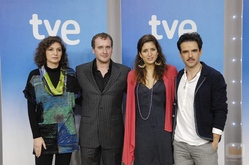 Marta Belaustegui, Fernando Cayo, Lucía Jiménez y Raúl Peña
