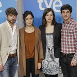 Felíx Gómez, Verónica Sánchez, Mariona Ribas y Alejo Sauras