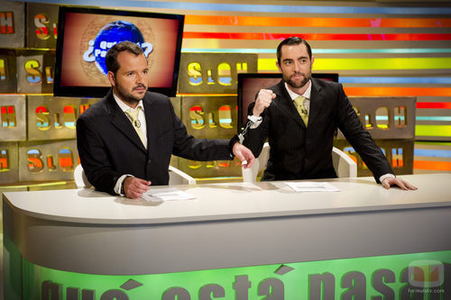 Dani Mateo y Ángel Martín en su último SLQH