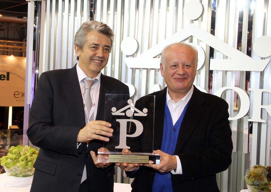 Juan Echanove recibe el premio Parador de Oro