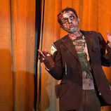 Berto Romero, caracterizado como un zombi para su nueva serie