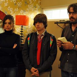 Mario, Jimena y Lucas en 'Los protegidos'