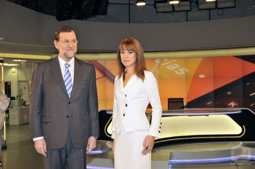 Mariano Rajoy y Gloria Lomana