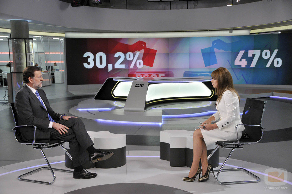 Gloria Lomana entrevista a Mariano Rajoy