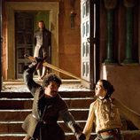 Syrio Forel le da clases a Arya Stark en 'Juego de tronos'