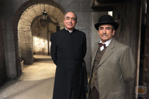 Mario Martín y Francisco Vidal en 'El secreto de Puente Viejo'