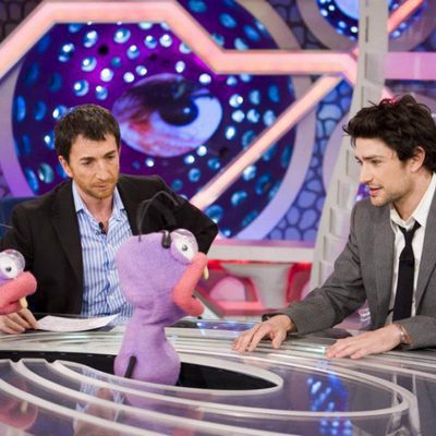 Matt Dallas con Pablo Motos