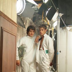 Yon González y Martín Rivas en 'El internado'