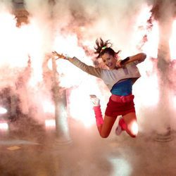 Ashley Tisdale en una toma de 'Hellcats'