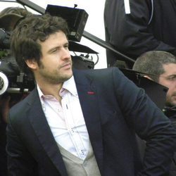 Diego Martín durante el rodaje de 'Doctor Mateo'