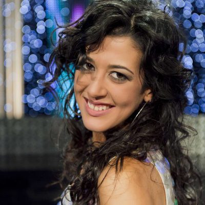 La cantante Lucía Pérez