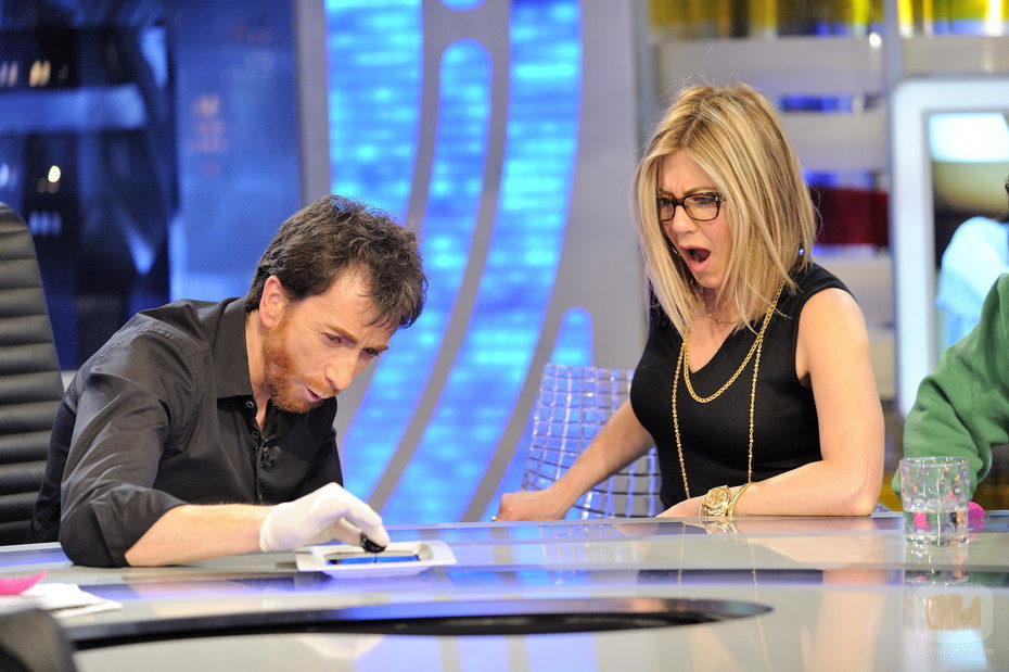 Jennifer Aniston sorprendida