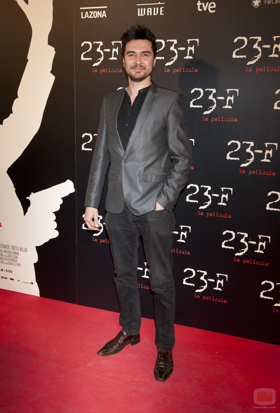 José Manuel Seda en la presentación de "23-F"