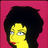 Liz Taylor en 'Los Simpson'