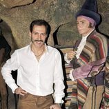 Manuel Bandera posa con una figura de cera