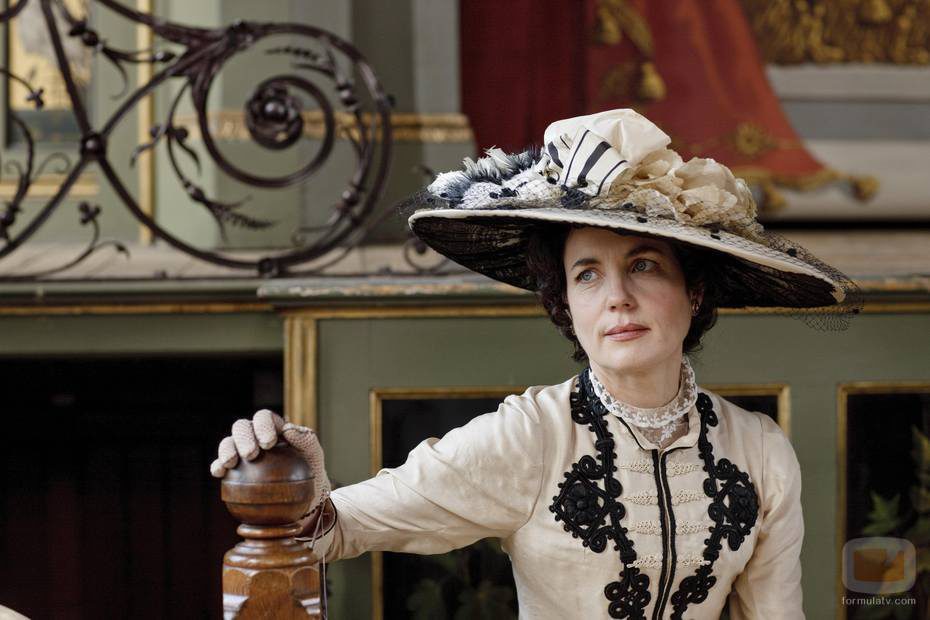 Elizabeth McGovern es Cora en 'Downton Abbey'