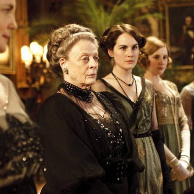 Maggie Smith, Michelle Dockery y Laura Carmichael