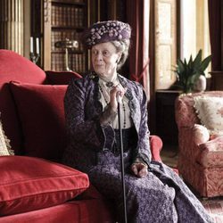 Violet (Maggie Smith) en 'Downton Abbey'