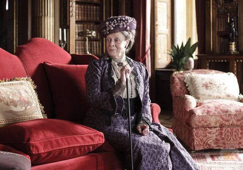Violet (Maggie Smith) en 'Downton Abbey'