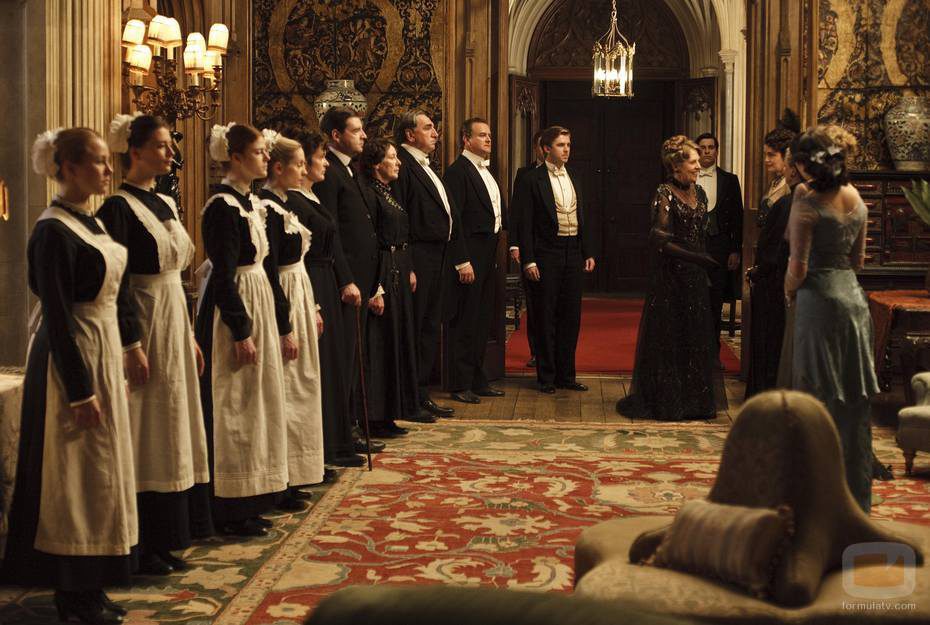 Imagen de los primeros capítulos de 'Downton Abbey'