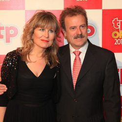 María Rey y Manuel Campo Vidal en los TP de Oro 2010