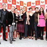 El elenco de 'Amar en tiempos revueltos' en los TP de Oro